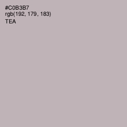 #C0B3B7 - Tea Color Image