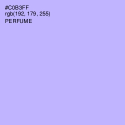 #C0B3FF - Perfume Color Image