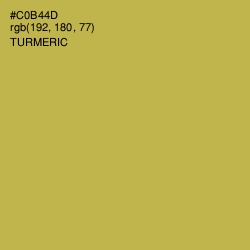 #C0B44D - Turmeric Color Image