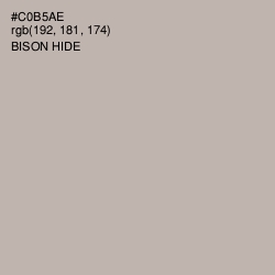 #C0B5AE - Bison Hide Color Image
