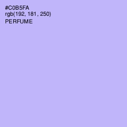 #C0B5FA - Perfume Color Image