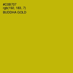 #C0B707 - Buddha Gold Color Image