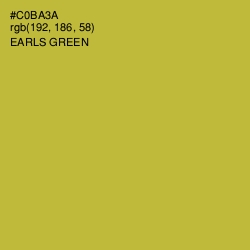 #C0BA3A - Earls Green Color Image