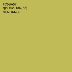 #C0BA57 - Sundance Color Image