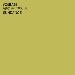 #C0BA59 - Sundance Color Image