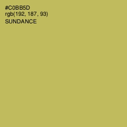 #C0BB5D - Sundance Color Image