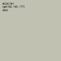 #C0C1B1 - Ash Color Image