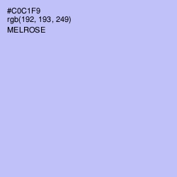 #C0C1F9 - Melrose Color Image