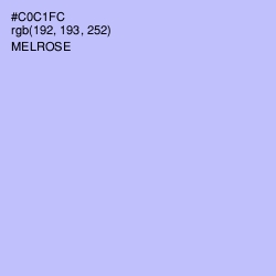 #C0C1FC - Melrose Color Image