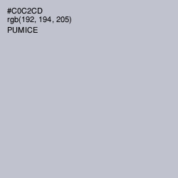 #C0C2CD - Pumice Color Image