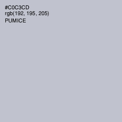 #C0C3CD - Pumice Color Image