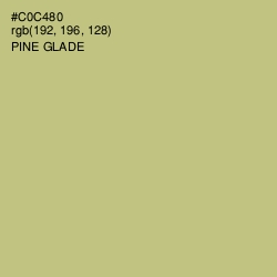 #C0C480 - Pine Glade Color Image