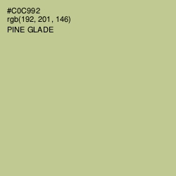 #C0C992 - Pine Glade Color Image