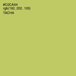 #C0CA64 - Tacha Color Image