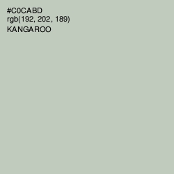 #C0CABD - Kangaroo Color Image