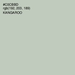 #C0CBBD - Kangaroo Color Image