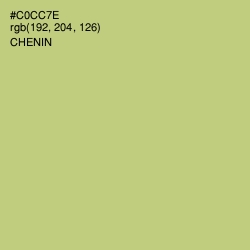 #C0CC7E - Chenin Color Image