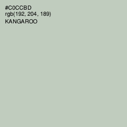 #C0CCBD - Kangaroo Color Image