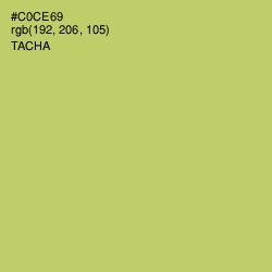 #C0CE69 - Tacha Color Image