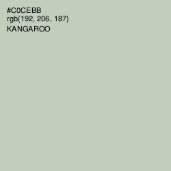 #C0CEBB - Kangaroo Color Image