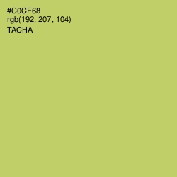 #C0CF68 - Tacha Color Image