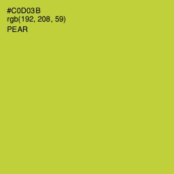 #C0D03B - Pear Color Image