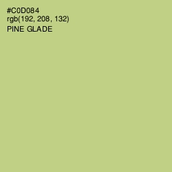 #C0D084 - Pine Glade Color Image