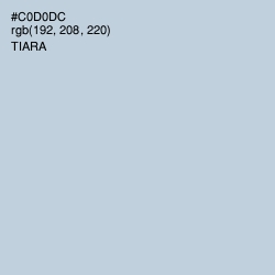 #C0D0DC - Tiara Color Image