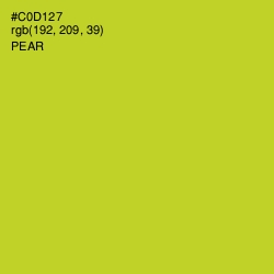 #C0D127 - Pear Color Image