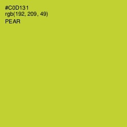 #C0D131 - Pear Color Image