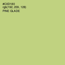 #C0D180 - Pine Glade Color Image