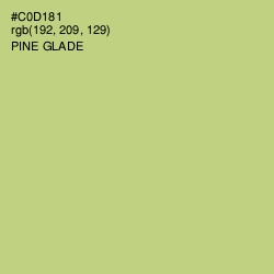 #C0D181 - Pine Glade Color Image