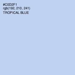 #C0D2F1 - Tropical Blue Color Image