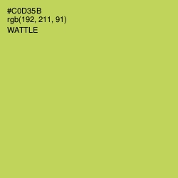 #C0D35B - Wattle Color Image