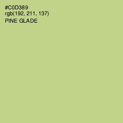 #C0D389 - Pine Glade Color Image