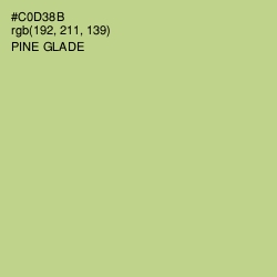 #C0D38B - Pine Glade Color Image