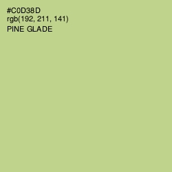 #C0D38D - Pine Glade Color Image