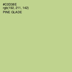 #C0D38E - Pine Glade Color Image