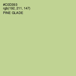 #C0D393 - Pine Glade Color Image