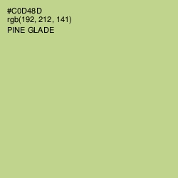 #C0D48D - Pine Glade Color Image