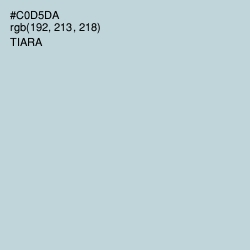#C0D5DA - Tiara Color Image