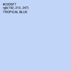 #C0D5F7 - Tropical Blue Color Image