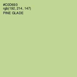 #C0D693 - Pine Glade Color Image