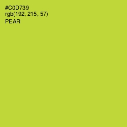 #C0D739 - Pear Color Image