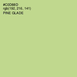 #C0D88D - Pine Glade Color Image