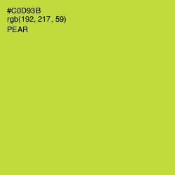 #C0D93B - Pear Color Image