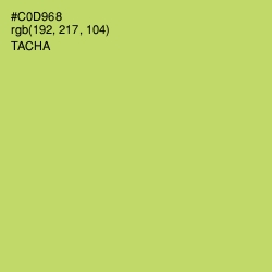 #C0D968 - Tacha Color Image