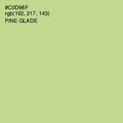 #C0D98F - Pine Glade Color Image