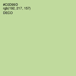 #C0D99D - Deco Color Image