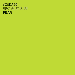 #C0DA35 - Pear Color Image